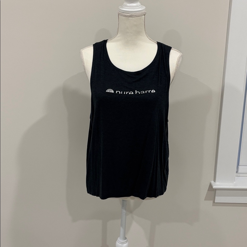 Hi-lo Pure Barre muscle tank from Tavi